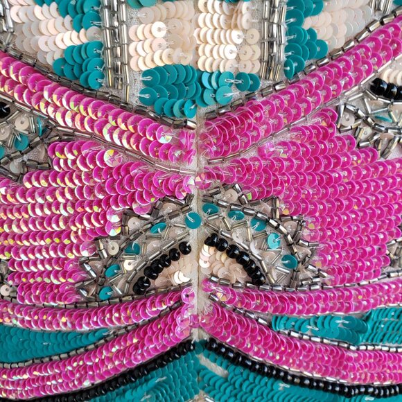 Y2K gorgeous hand sequined dress from Forever Unique London - Picture 11 of 16